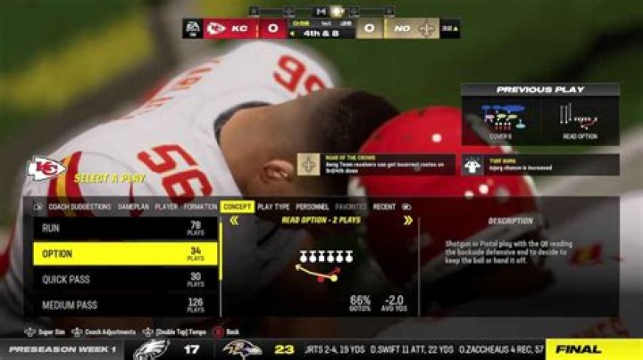 How to Use Read Option in Madden NFL 24