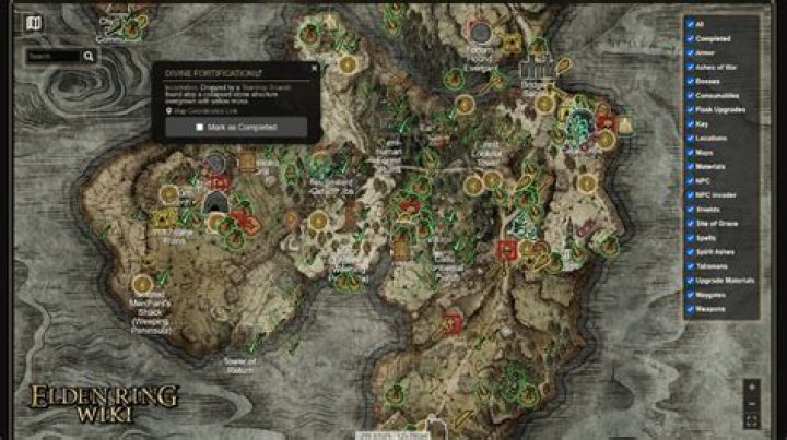 How to use the map in Elden Ring?