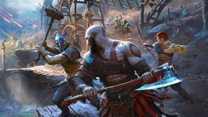 Image for God of War's AMD FSR 2.0 upscaling takes on Nvidia DLSS