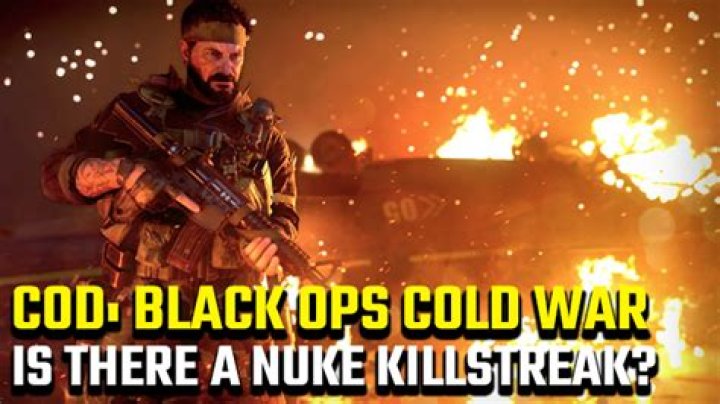 Is there a Black Ops Cold War nuke killstreak?