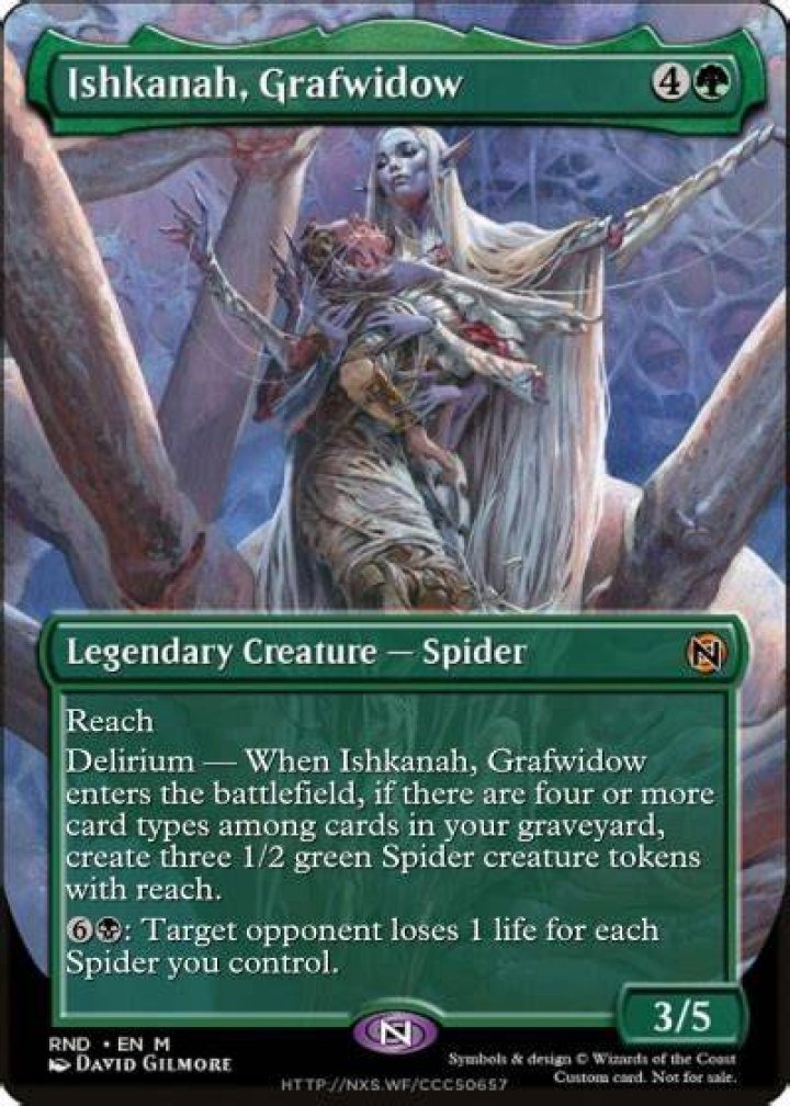 Ishkanah, Grafwidow