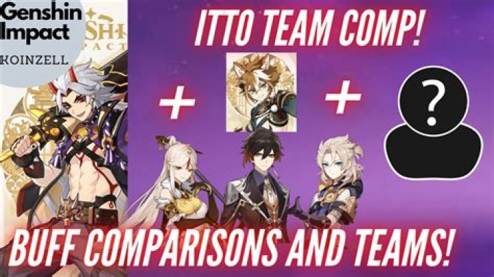 itto best team comp genshin impact