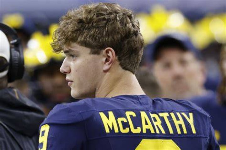 J.J. McCarthy’s Girlfriend, Dad Cause A Stir At Michigan Game (Video)