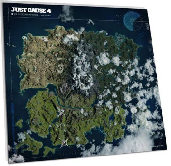 Just Cause 4 Map - How Big is Solis?