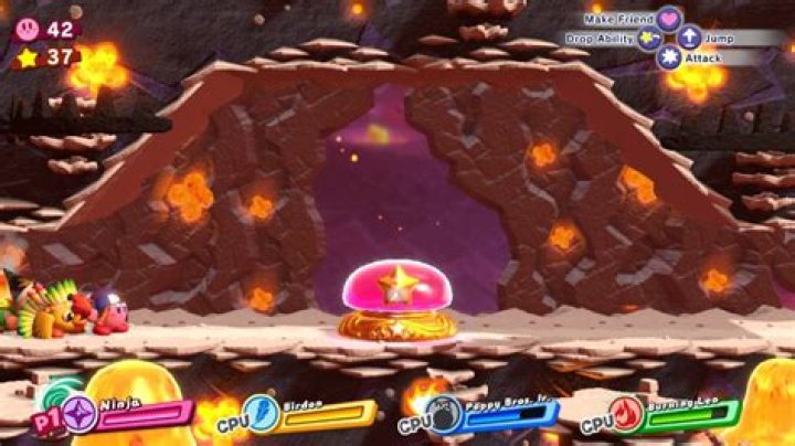 Kirby: Star Allies - All Big Button Locations | Extra Stages Guide