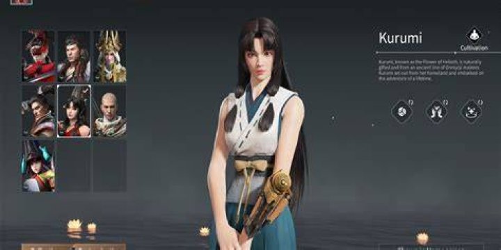 kurumi Naraka Bladepoint characters