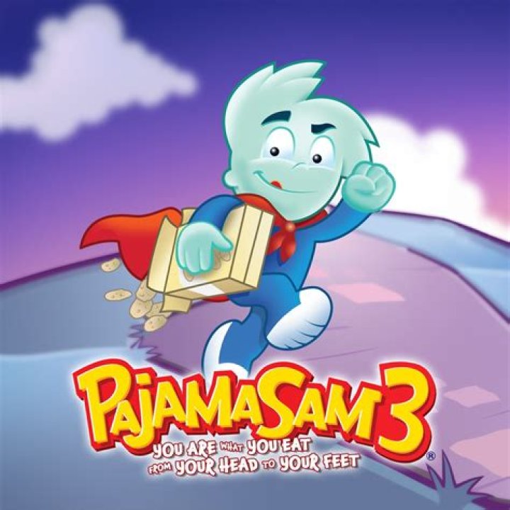 Logo of Pajama Sam 3: You Are What You Eat from Your Head to Your Feet