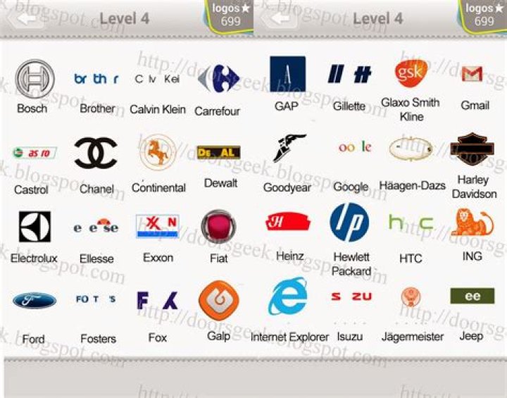 Logo Quiz Level 4 Logo Quiz Level 4