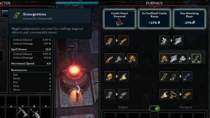 make scourgestone v rising