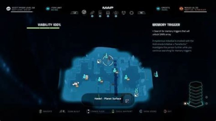 Mass Effect Andromeda - Memory Trigger locations for the Ryder Family Secrets quest