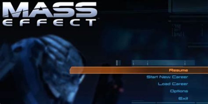 Mass Effect Store Menu