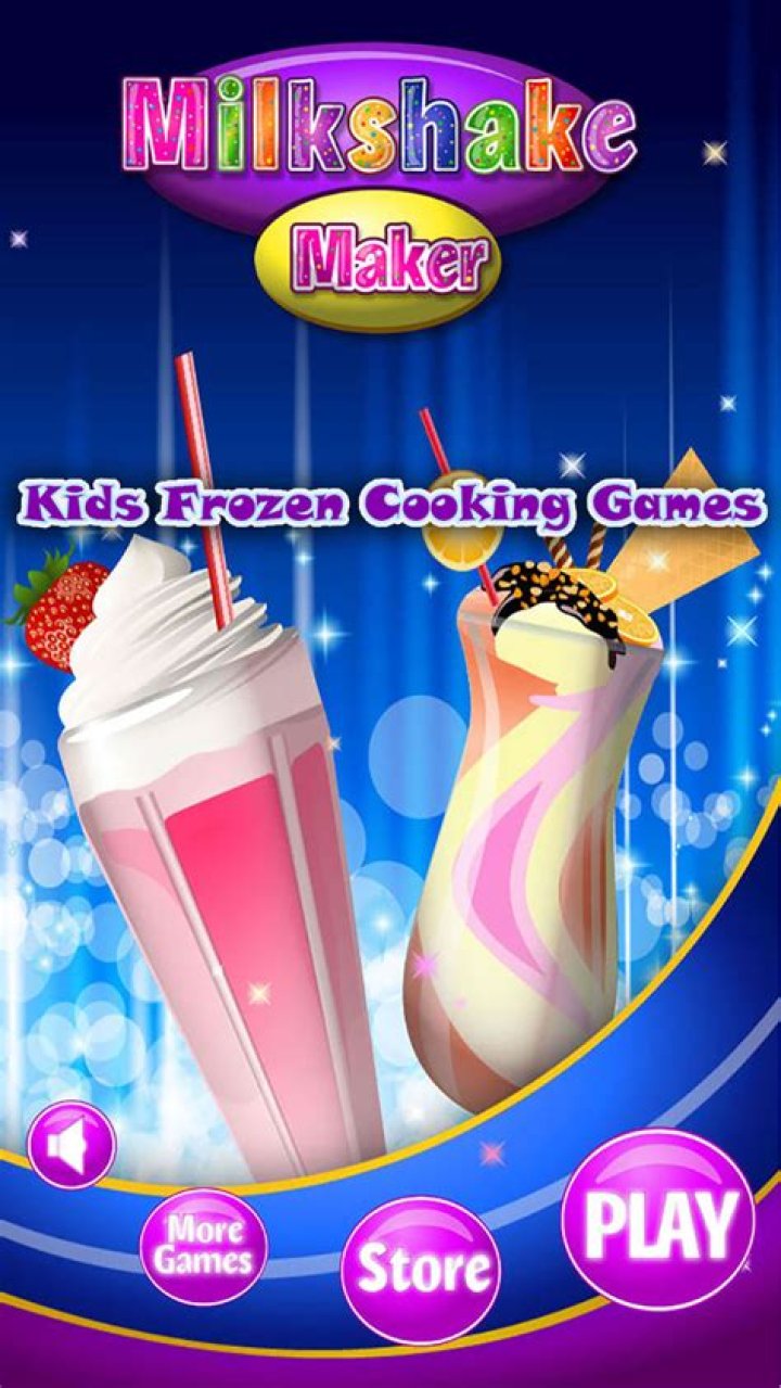 Milkshake Maker - Kids Frozen Cooking Games