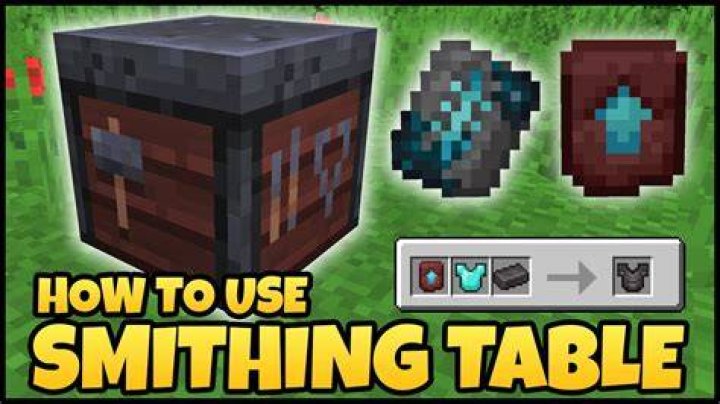 
Minecraft: How to Use a Smithing Table