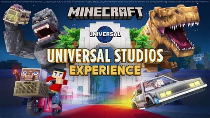 Minecraft Launches Universal Studios Theme Park DLC