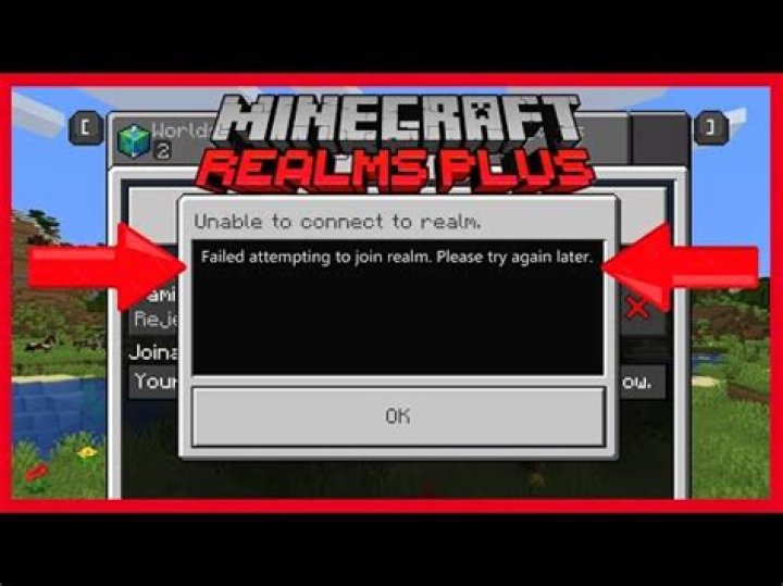 Minecraft Realms unable to connect to world