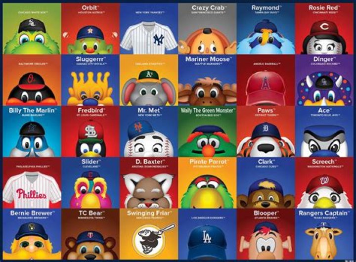 MLB mascots