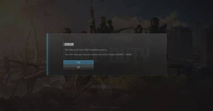 Modern Warfare Rank Reset error fix