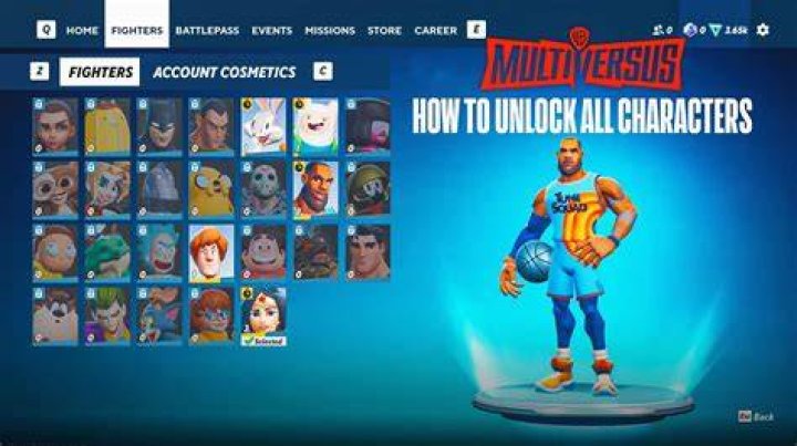 MultiVersus: How to Unlock Every Character