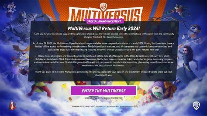 MultiVersus: Is The Server Offline? | How to Check Server Status