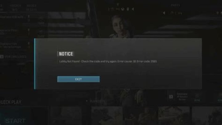 MW3 Redeem Code Error Message