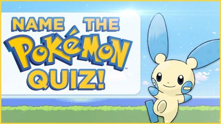 Name that Pokemon! Quiz