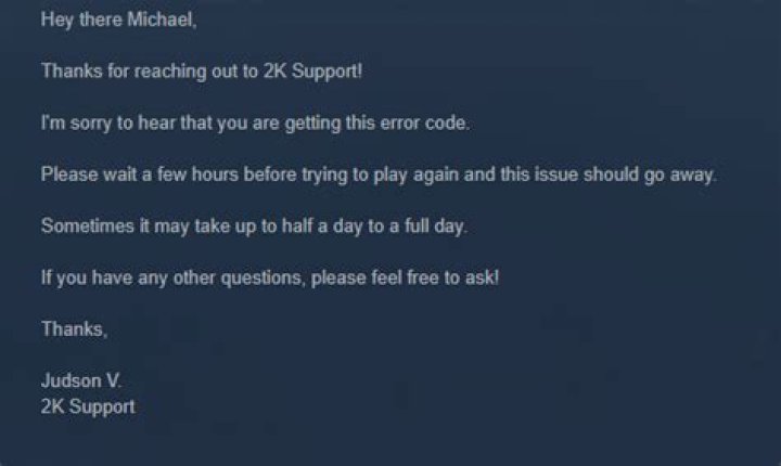 NBA 2K21 Error Code 726e613d