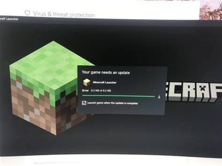 new minecraft launcher error game fails to launch