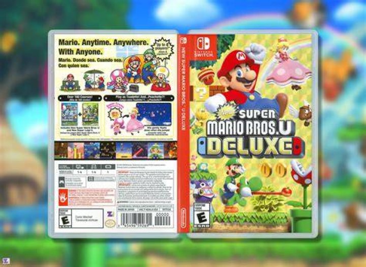 
New Super Mario Bros. U Deluxe Confirmed for Switch