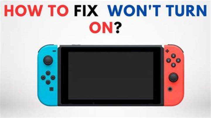 Nintendo Switch won't connect to TV fix