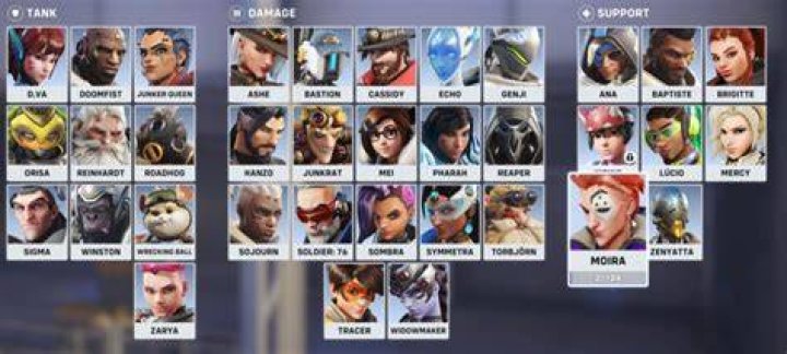 Overwatch 2 Heroes