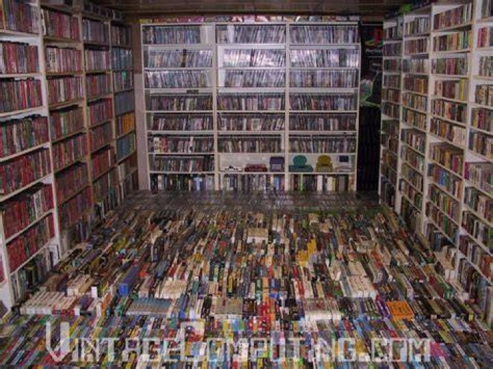 
Own the world’s largest video game collection