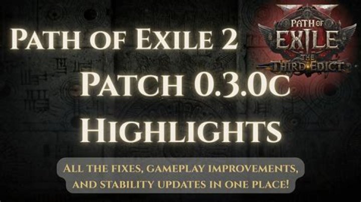 Path of Exile patch notes PS4 update 3.9.2e