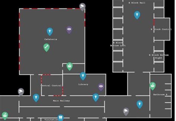 Phasmophobia: Asylum Map