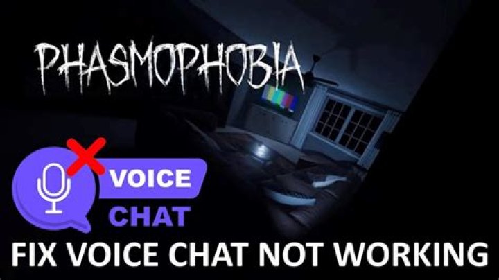 Phasmophobia voice chat not working fix