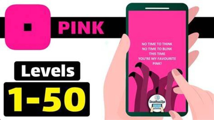 pink - All Levels 1-50 Solution 1 pink - All Levels 1-50 Solution
