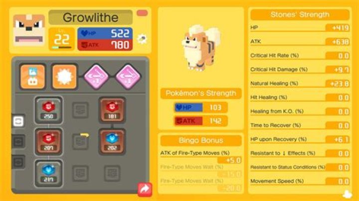 Pokémon Quest Bingo Bonus Guide and Stats