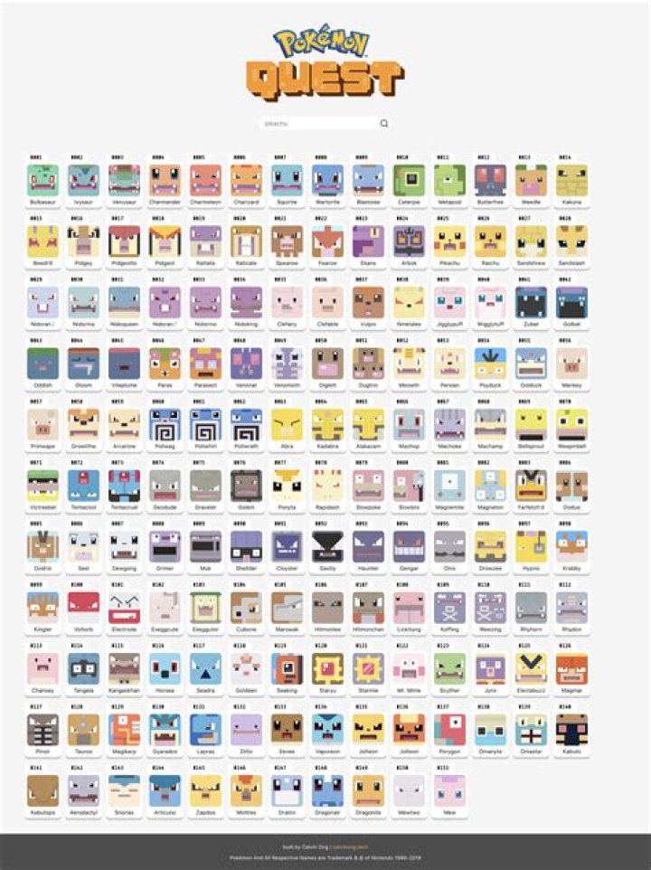 Pokémon Quest Evolution Guide: How to Level Up and Evolution List