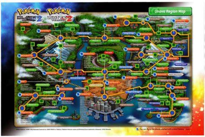Pokémon: Black & White 2 - Interactive Maps