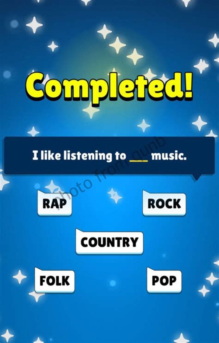 Popular Words Answers