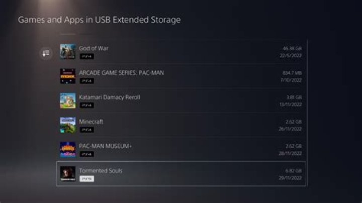 PS5: How To Store Games On External Hard Drive