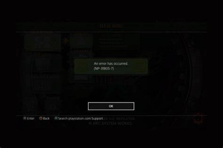 PSN Error Code NP-31805-7 Explained: How to Fix the NP-31805-7 Dissidia Upload Error