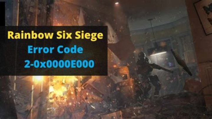 Rainbow Six Siege Error Code 3-0x0001b fix operators