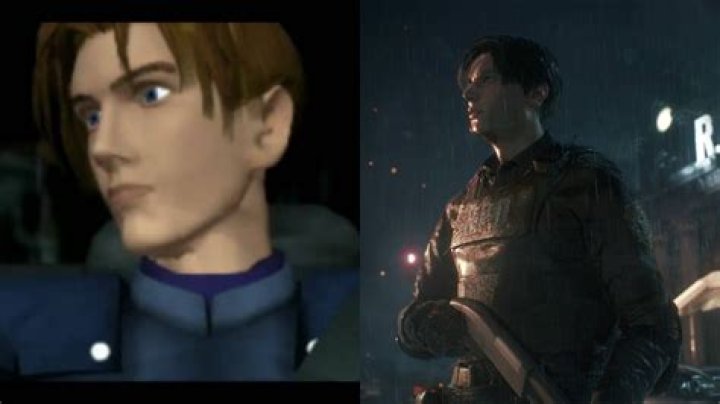 RE2 Original vs Remake Leon Pistol