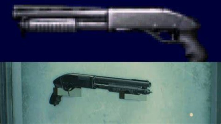RE2 Original vs. Remake Shotgun