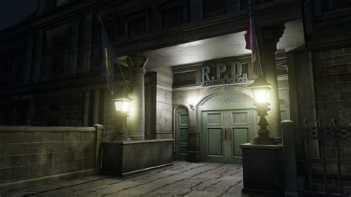 RE3 Remake RPD 1F Map