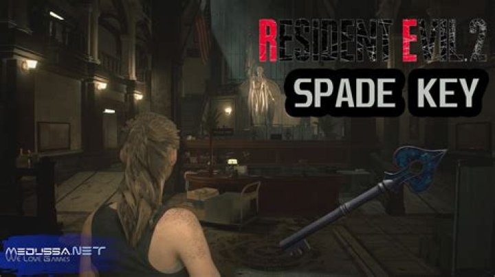 Resident Evil 2 remake Spade Key Door Locations