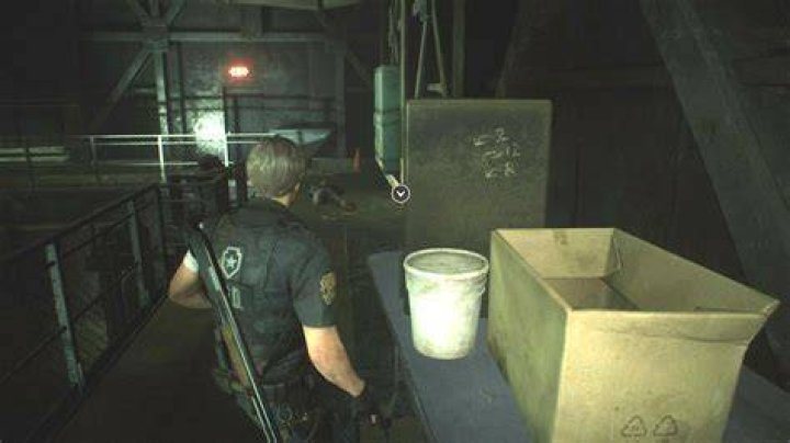 Resident Evil 2 remake Treatment Pool Room safe