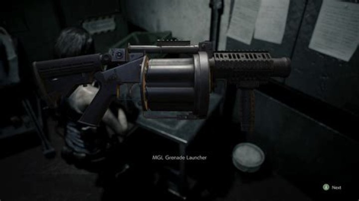 Resident Evil 3 Remake Grenade Launcher Location Map