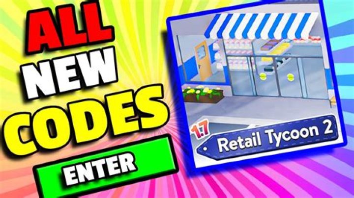 Retail Tycoon 2 Codes
