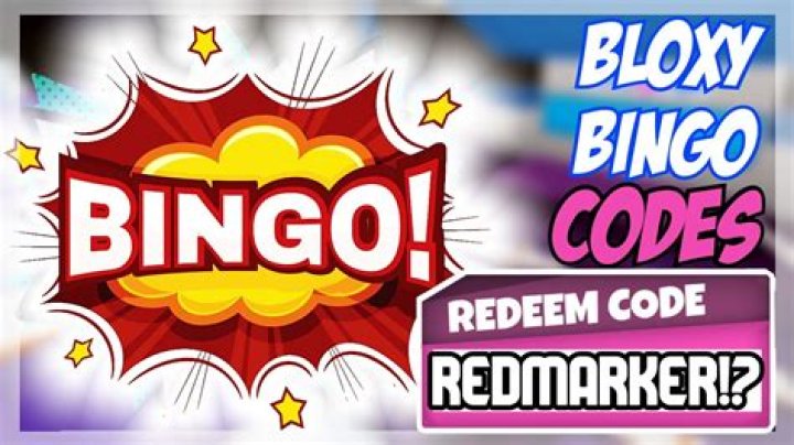 Roblox Bloxy Bingo Codes (June 2022)